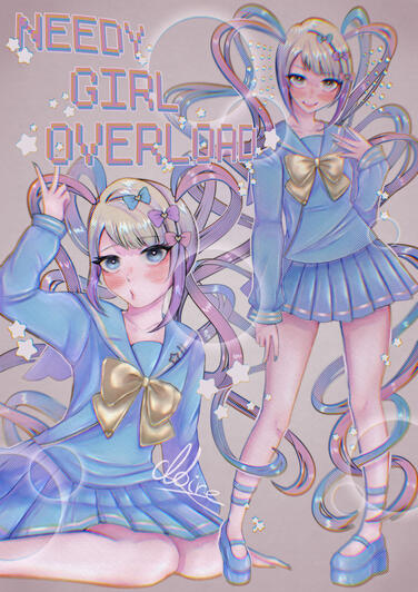 Needy Girl Overdose - Fanart